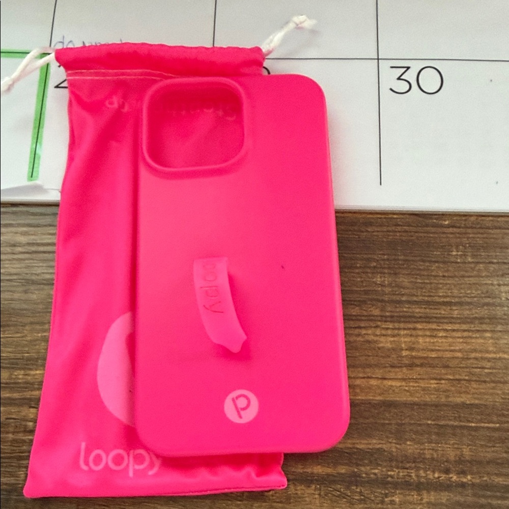 Loopy Case Vibrant Pink Phone Cover